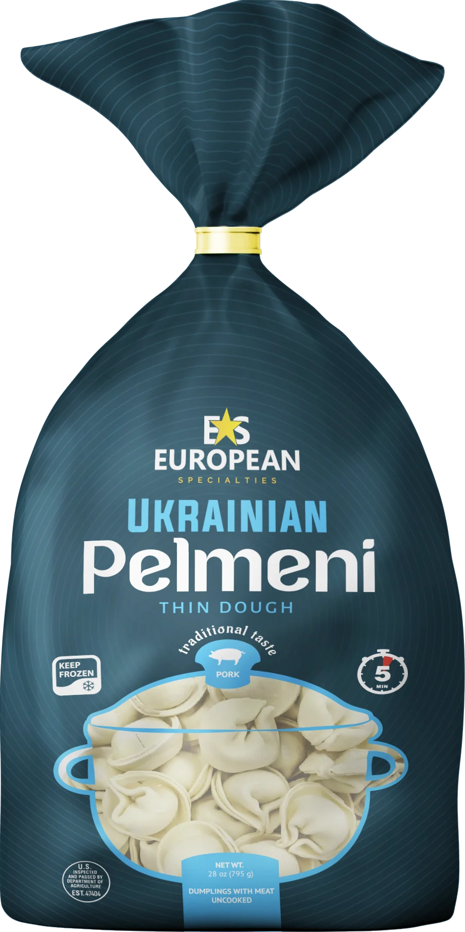 European Specialties Ukrainian Regular pelmeni, 1.75 lb (795 g)